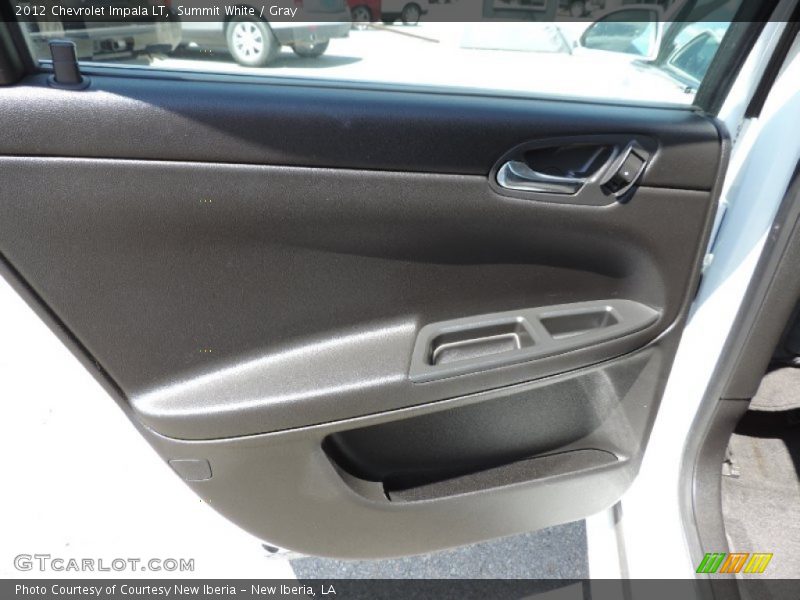 Summit White / Gray 2012 Chevrolet Impala LT