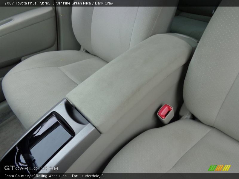 Silver Pine Green Mica / Dark Gray 2007 Toyota Prius Hybrid