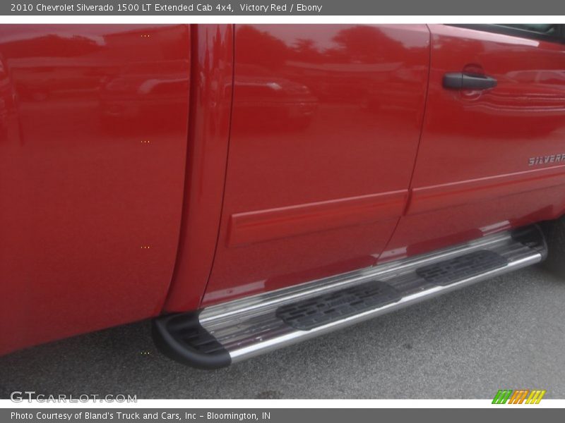 Victory Red / Ebony 2010 Chevrolet Silverado 1500 LT Extended Cab 4x4