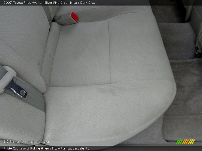 Silver Pine Green Mica / Dark Gray 2007 Toyota Prius Hybrid