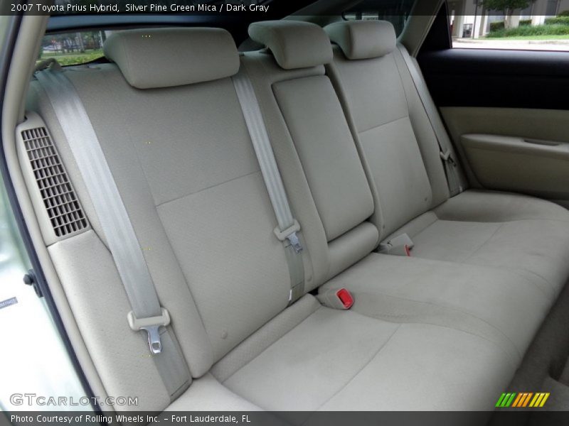 Silver Pine Green Mica / Dark Gray 2007 Toyota Prius Hybrid