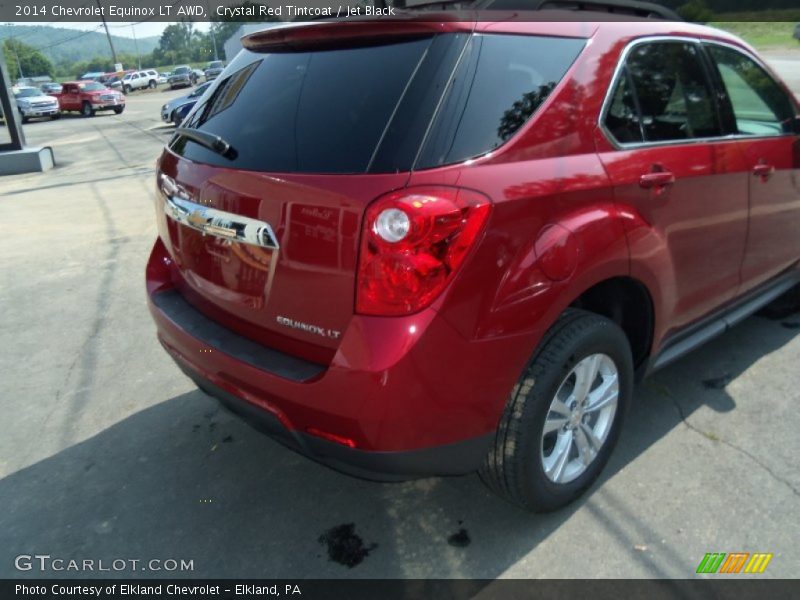 Crystal Red Tintcoat / Jet Black 2014 Chevrolet Equinox LT AWD