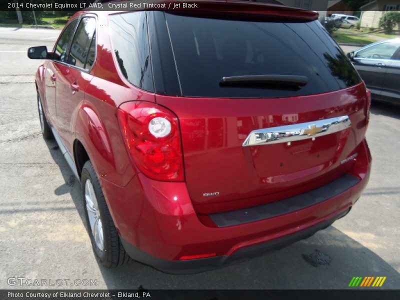 Crystal Red Tintcoat / Jet Black 2014 Chevrolet Equinox LT AWD