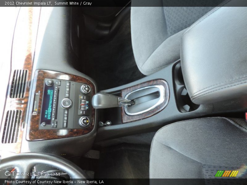 Summit White / Gray 2012 Chevrolet Impala LT