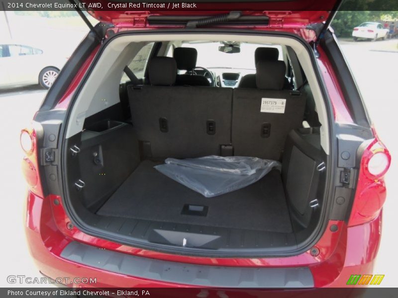Crystal Red Tintcoat / Jet Black 2014 Chevrolet Equinox LT AWD