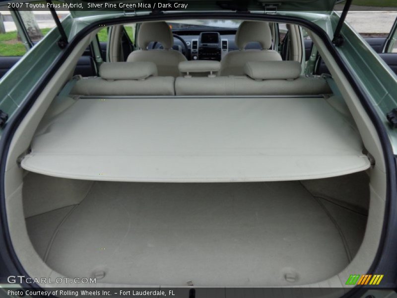 Silver Pine Green Mica / Dark Gray 2007 Toyota Prius Hybrid