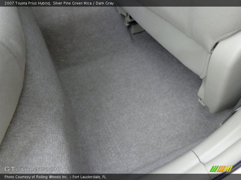 Silver Pine Green Mica / Dark Gray 2007 Toyota Prius Hybrid