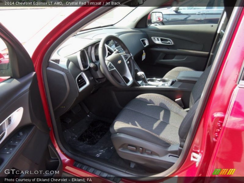 Crystal Red Tintcoat / Jet Black 2014 Chevrolet Equinox LT AWD