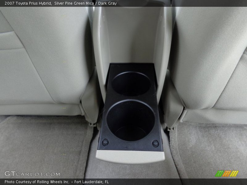 Silver Pine Green Mica / Dark Gray 2007 Toyota Prius Hybrid