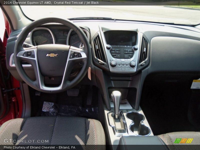 Crystal Red Tintcoat / Jet Black 2014 Chevrolet Equinox LT AWD
