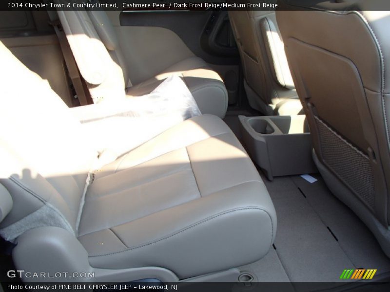 Cashmere Pearl / Dark Frost Beige/Medium Frost Beige 2014 Chrysler Town & Country Limited