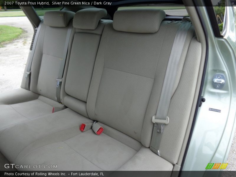 Silver Pine Green Mica / Dark Gray 2007 Toyota Prius Hybrid