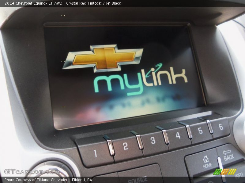 Crystal Red Tintcoat / Jet Black 2014 Chevrolet Equinox LT AWD