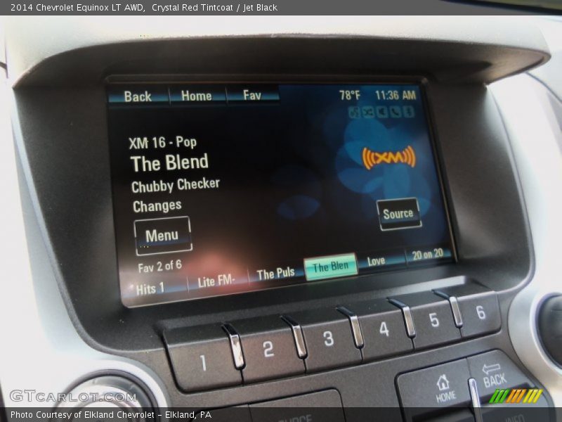 Crystal Red Tintcoat / Jet Black 2014 Chevrolet Equinox LT AWD