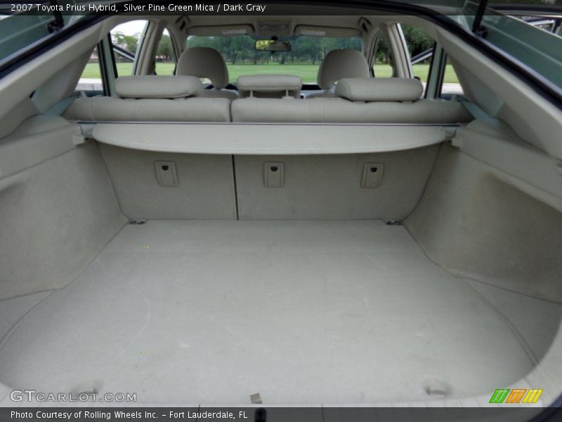Silver Pine Green Mica / Dark Gray 2007 Toyota Prius Hybrid