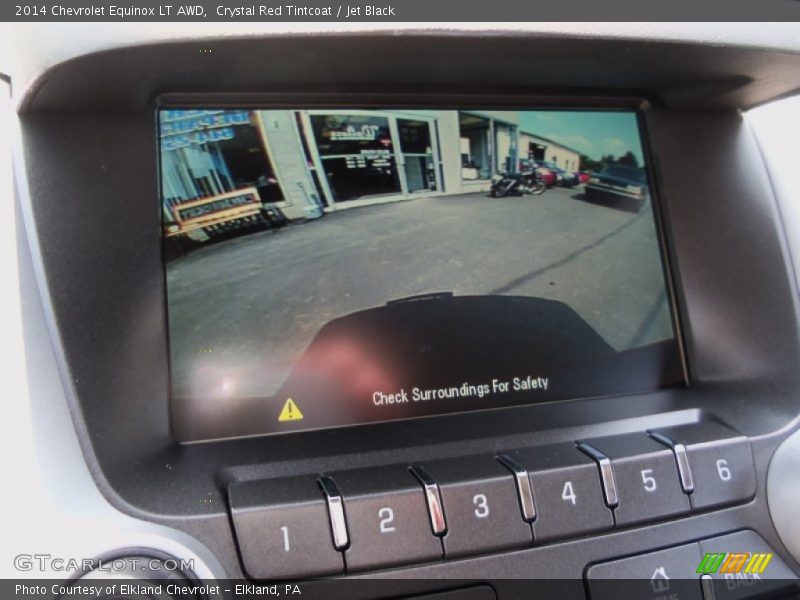 Crystal Red Tintcoat / Jet Black 2014 Chevrolet Equinox LT AWD