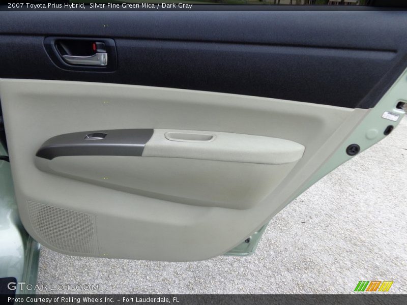 Silver Pine Green Mica / Dark Gray 2007 Toyota Prius Hybrid