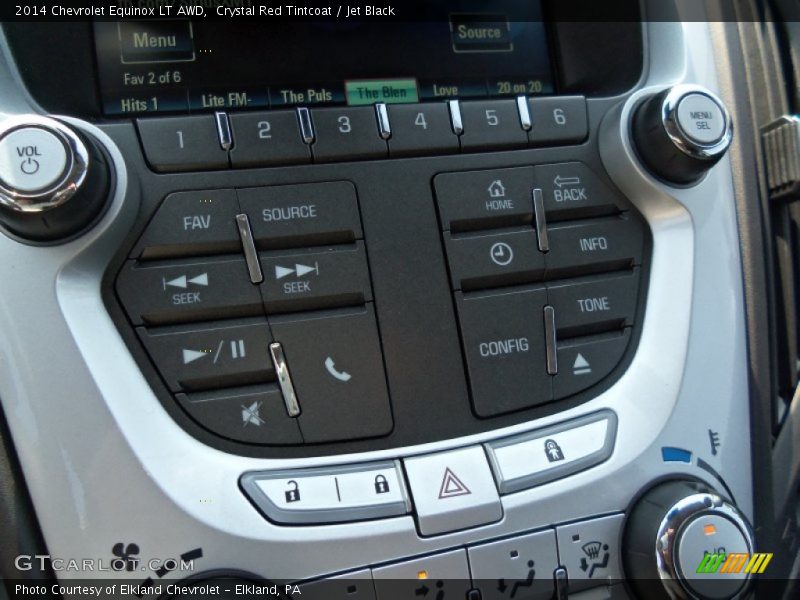 Crystal Red Tintcoat / Jet Black 2014 Chevrolet Equinox LT AWD