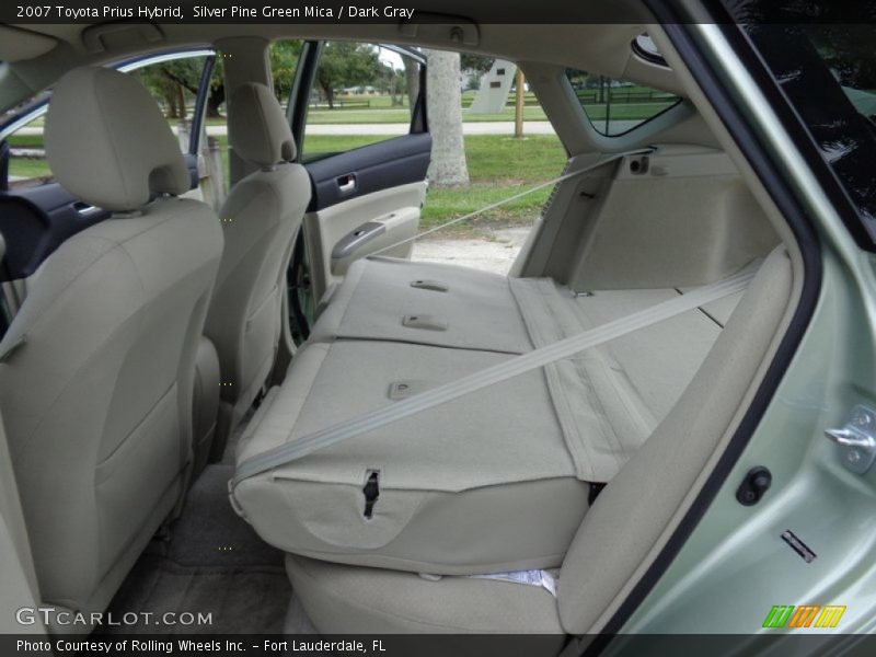 Silver Pine Green Mica / Dark Gray 2007 Toyota Prius Hybrid