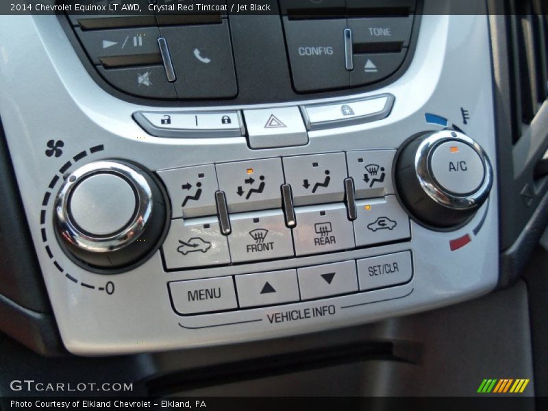 Crystal Red Tintcoat / Jet Black 2014 Chevrolet Equinox LT AWD