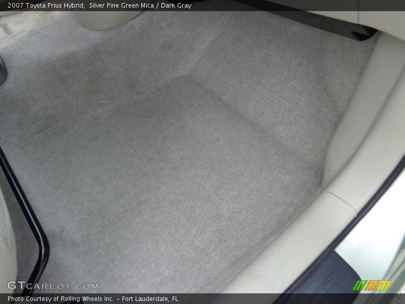 Silver Pine Green Mica / Dark Gray 2007 Toyota Prius Hybrid