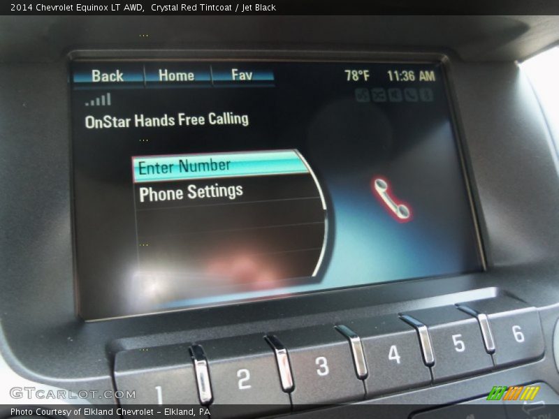 Crystal Red Tintcoat / Jet Black 2014 Chevrolet Equinox LT AWD