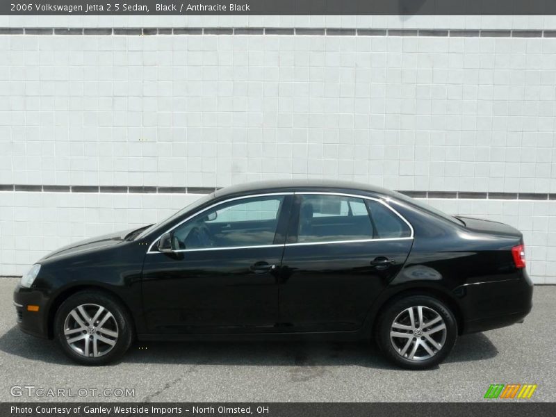Black / Anthracite Black 2006 Volkswagen Jetta 2.5 Sedan