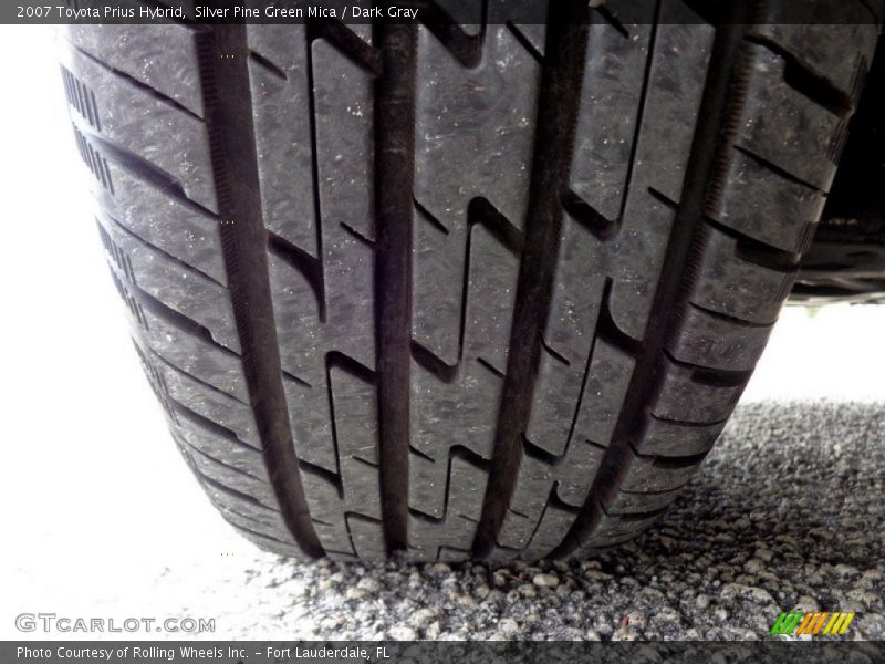 Silver Pine Green Mica / Dark Gray 2007 Toyota Prius Hybrid