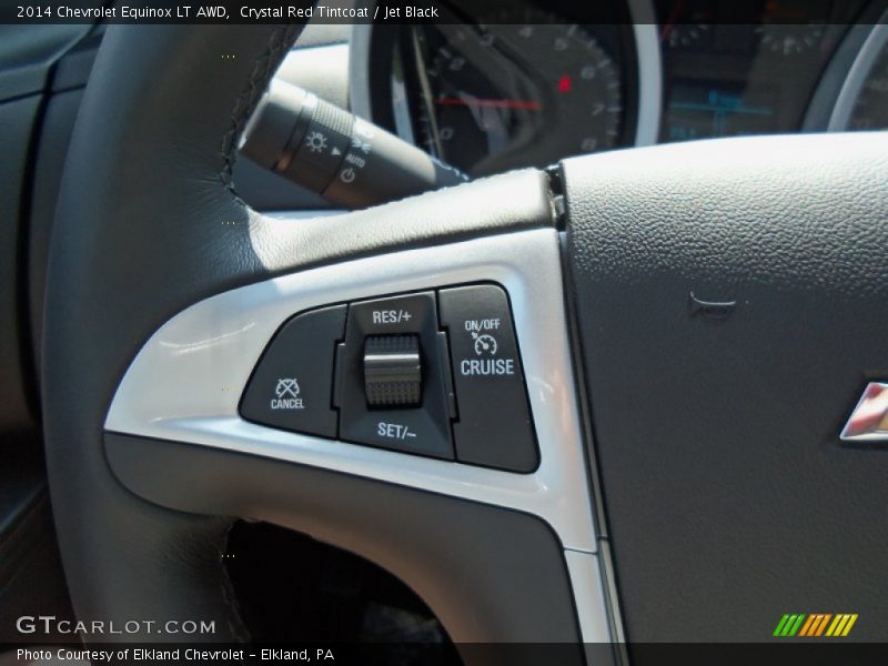 Crystal Red Tintcoat / Jet Black 2014 Chevrolet Equinox LT AWD