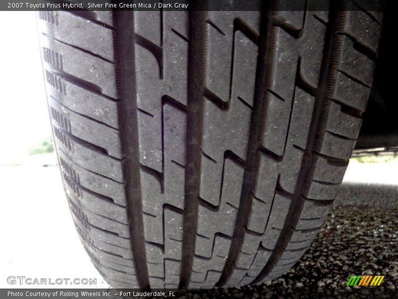 Silver Pine Green Mica / Dark Gray 2007 Toyota Prius Hybrid