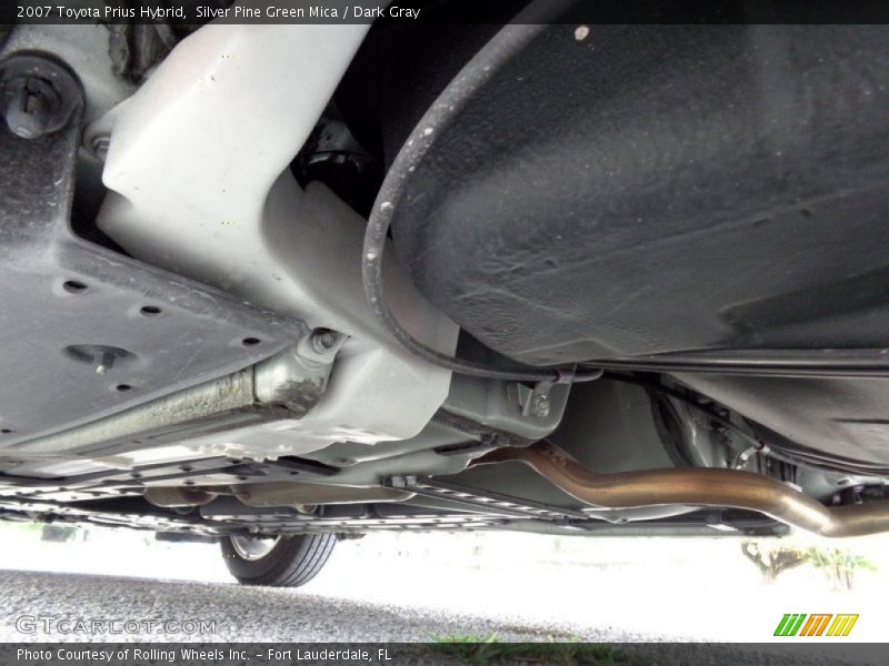 Silver Pine Green Mica / Dark Gray 2007 Toyota Prius Hybrid