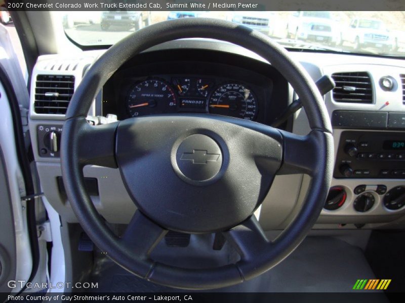 Summit White / Medium Pewter 2007 Chevrolet Colorado Work Truck Extended Cab