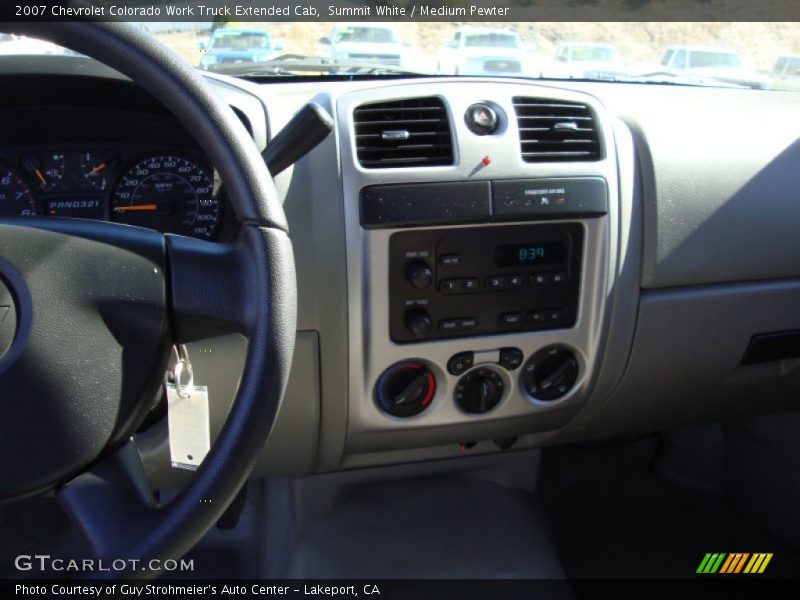 Summit White / Medium Pewter 2007 Chevrolet Colorado Work Truck Extended Cab