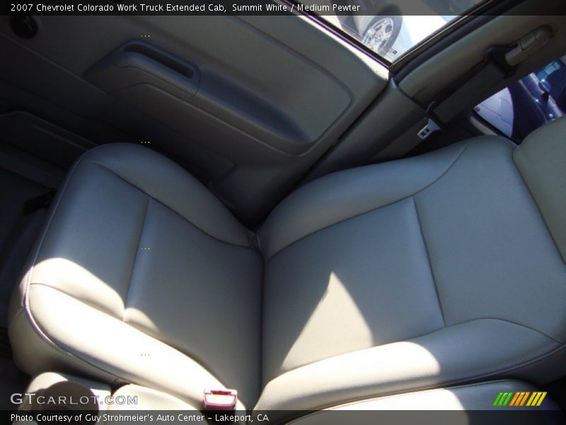 Summit White / Medium Pewter 2007 Chevrolet Colorado Work Truck Extended Cab