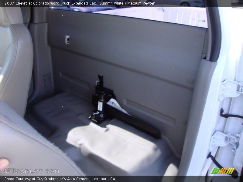 Summit White / Medium Pewter 2007 Chevrolet Colorado Work Truck Extended Cab