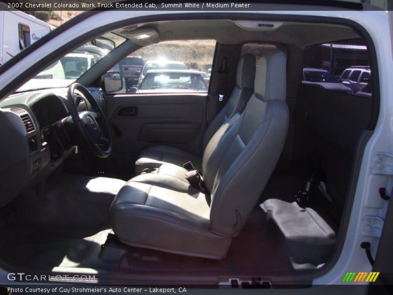 Summit White / Medium Pewter 2007 Chevrolet Colorado Work Truck Extended Cab