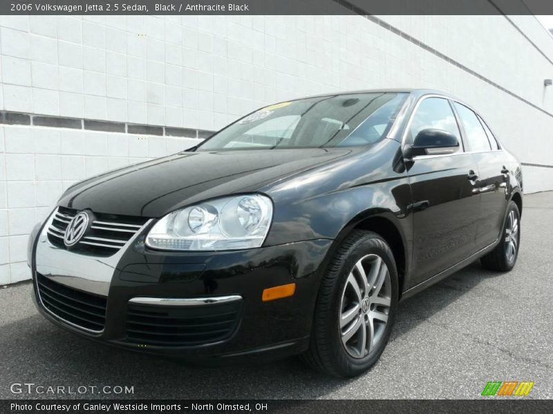 Black / Anthracite Black 2006 Volkswagen Jetta 2.5 Sedan