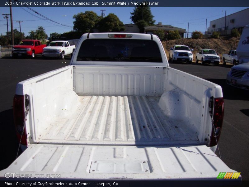 Summit White / Medium Pewter 2007 Chevrolet Colorado Work Truck Extended Cab