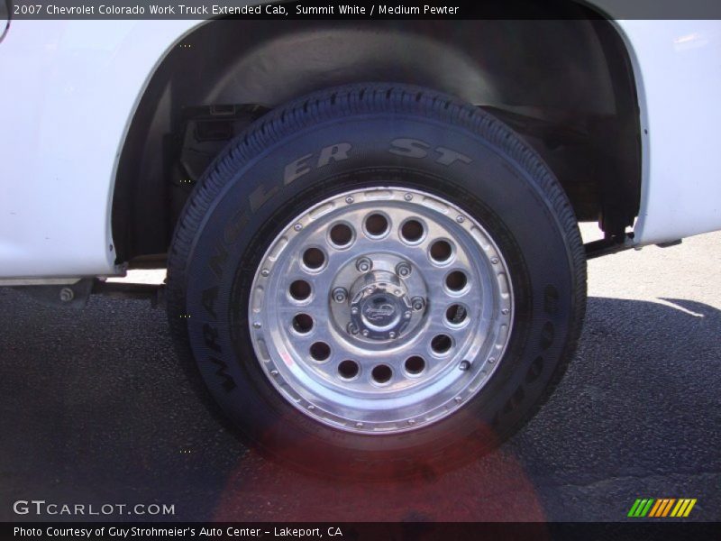 Summit White / Medium Pewter 2007 Chevrolet Colorado Work Truck Extended Cab