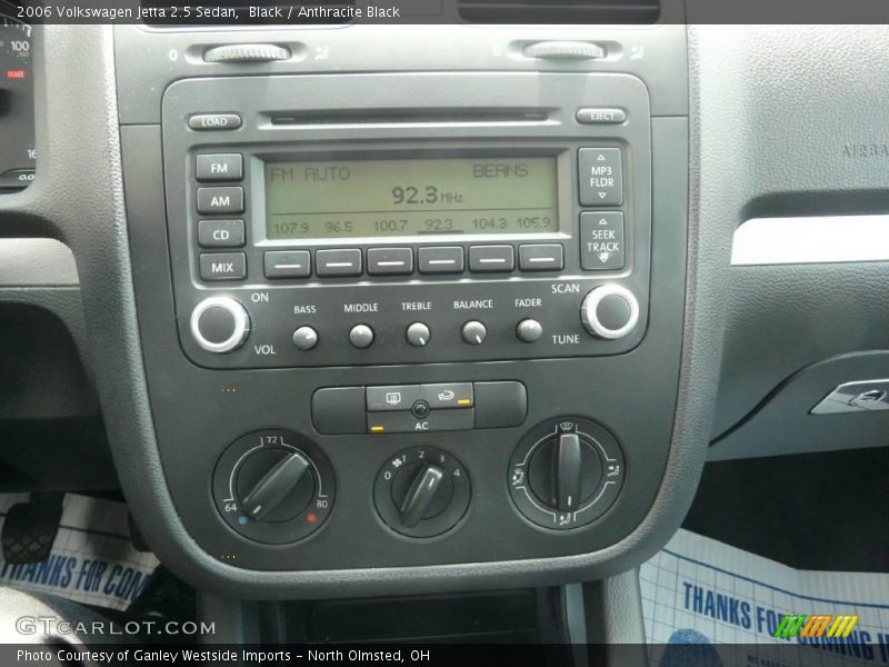 Black / Anthracite Black 2006 Volkswagen Jetta 2.5 Sedan