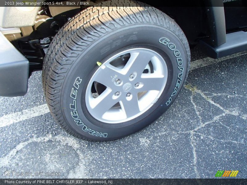 Black / Black 2013 Jeep Wrangler Sport S 4x4