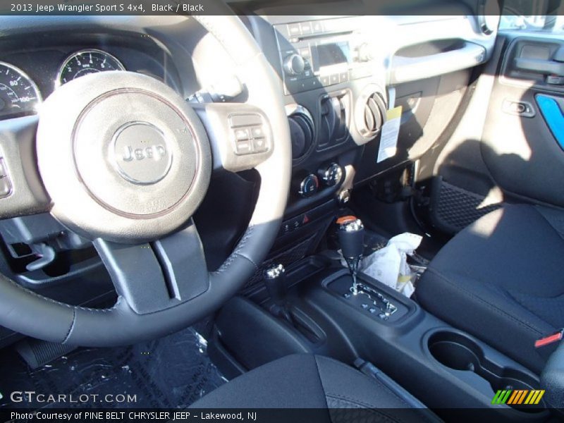 Black / Black 2013 Jeep Wrangler Sport S 4x4