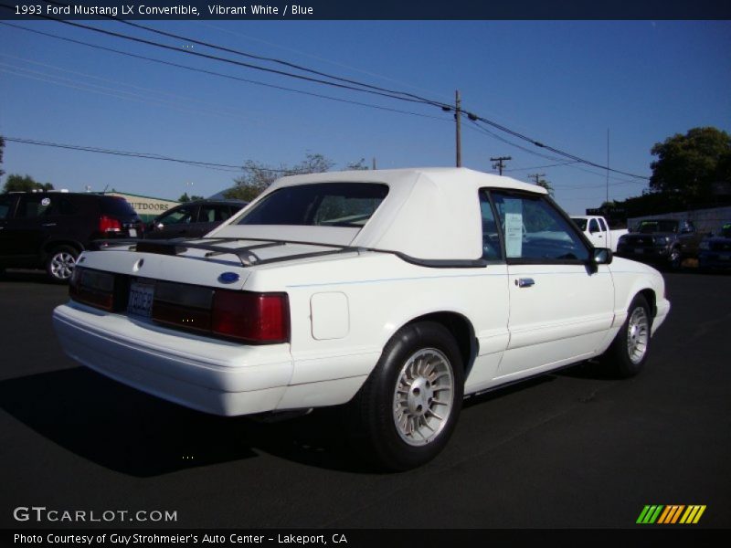  1993 Mustang LX Convertible Vibrant White
