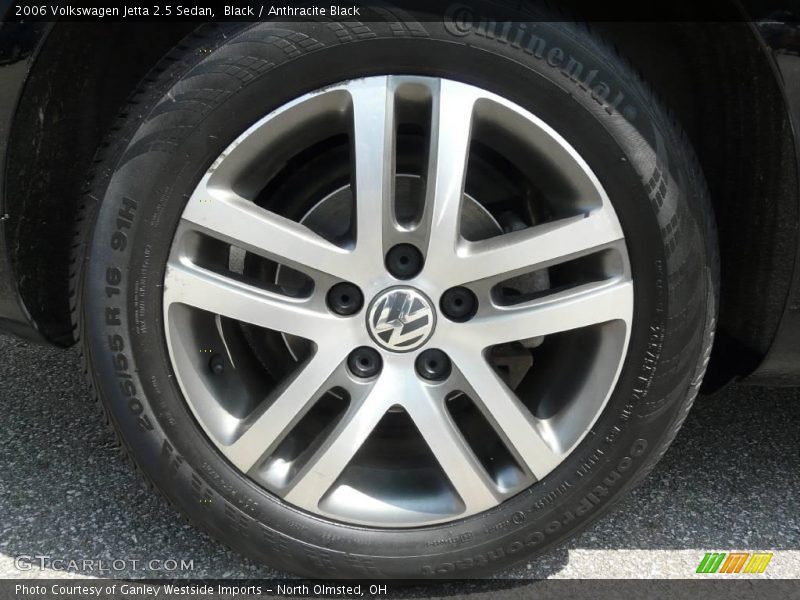 Black / Anthracite Black 2006 Volkswagen Jetta 2.5 Sedan