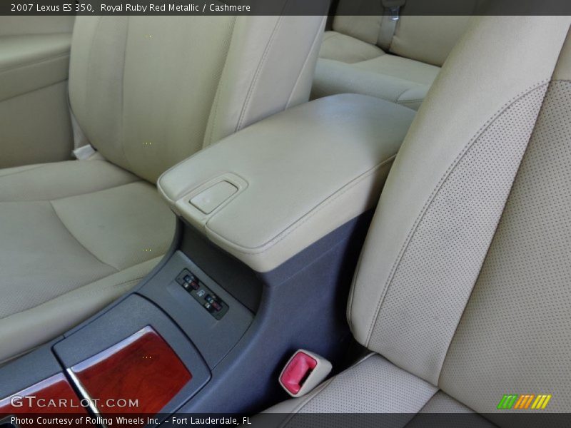 Royal Ruby Red Metallic / Cashmere 2007 Lexus ES 350