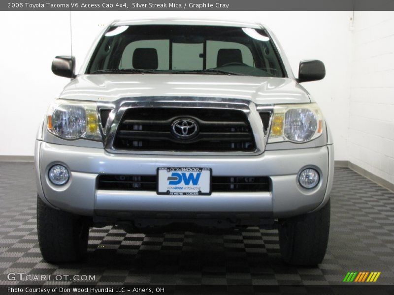 Silver Streak Mica / Graphite Gray 2006 Toyota Tacoma V6 Access Cab 4x4