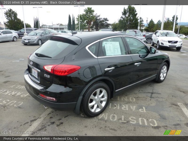 Black Obsidian / Graphite 2010 Infiniti EX 35 Journey AWD