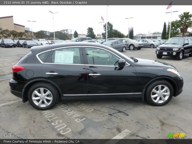 Black Obsidian / Graphite 2010 Infiniti EX 35 Journey AWD