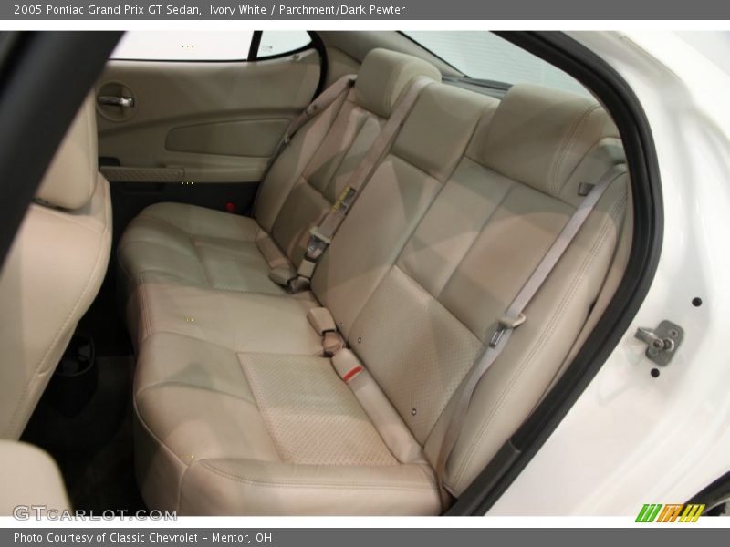 Rear Seat of 2005 Grand Prix GT Sedan