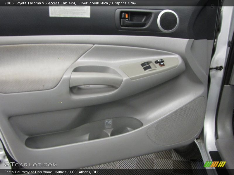 Silver Streak Mica / Graphite Gray 2006 Toyota Tacoma V6 Access Cab 4x4